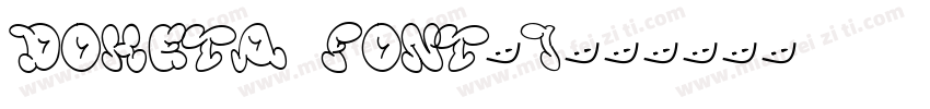 doheta font-J字体转换